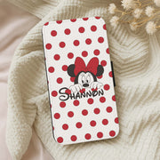 Minnie Mouse - Personalised Fairytale Flip / Wallet Phone Case 5