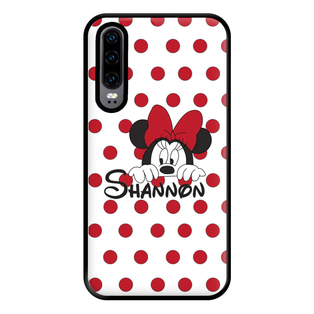 Minnie Mouse - Personalised Fairytale Phone Case for Huawei P30