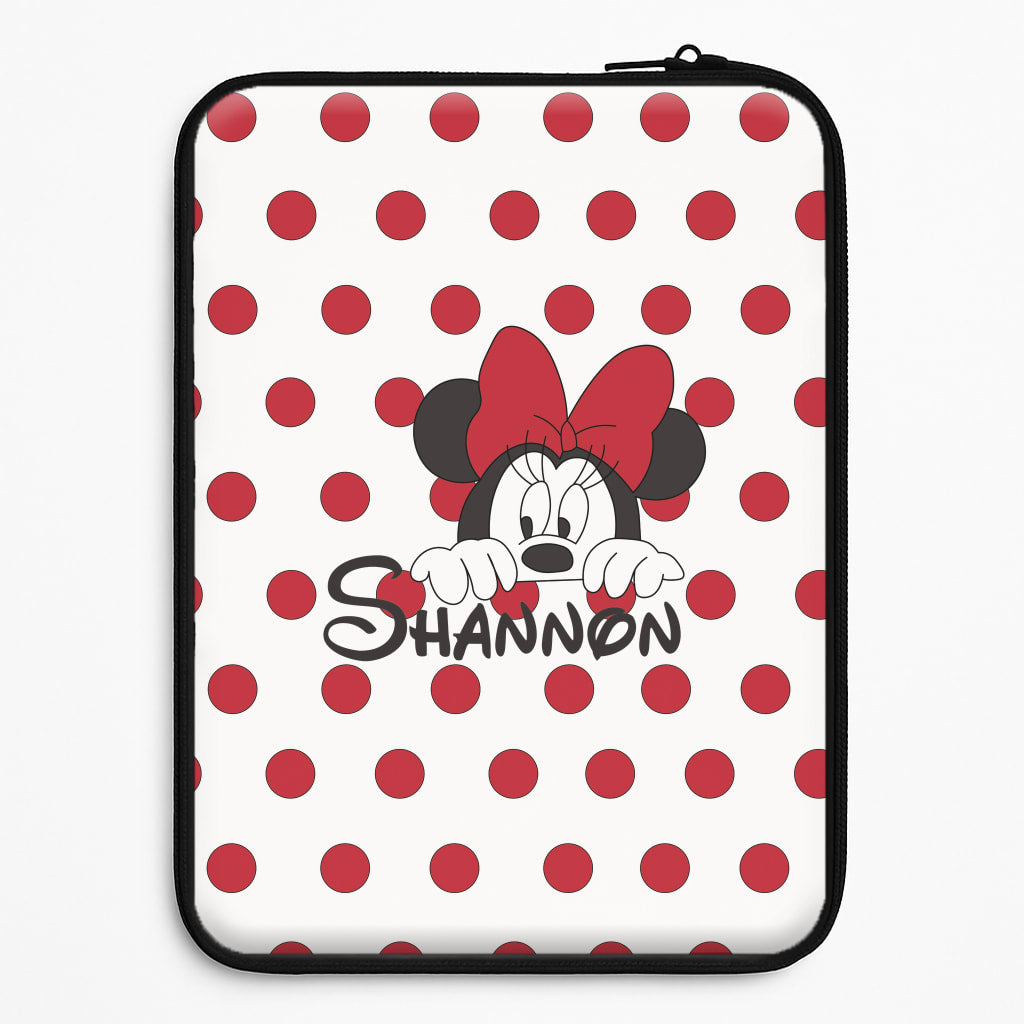 Minnie Mouse - Personalised Fairytale Laptop Sleeve