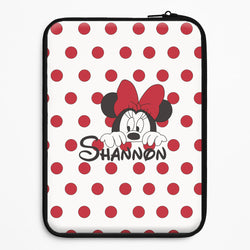 Minnie Mouse - Personalised Fairytale Universal Laptop Sleeve