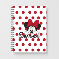 Minnie Mouse - Personalised Fairytale Notebook