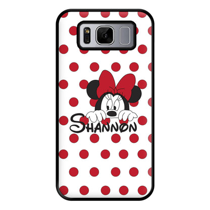 Minnie Mouse - Personalised Fairytale Phone Case for Galaxy S8 Plus