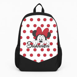 Minnie Mouse - Personalised Fairytale Large Backpack