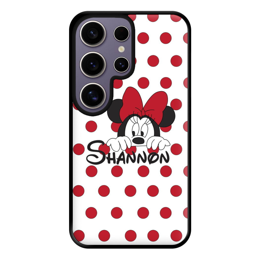 Minnie Mouse - Personalised Fairytale Phone Case for Galaxy S25 Ultra