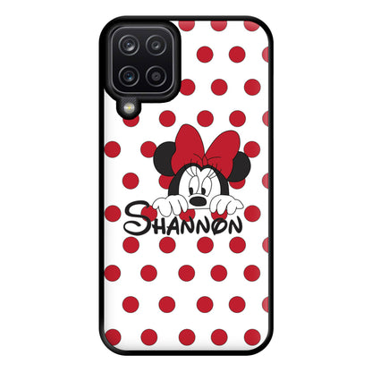 Minnie Mouse - Personalised Fairytale Phone Case for Galaxy A12