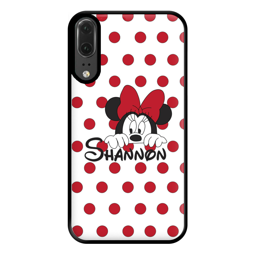 Minnie Mouse - Personalised Fairytale Phone Case for Huawei P20