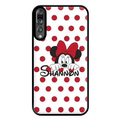 Minnie Mouse - Personalised Fairytale Phone Case for Huawei P20 Pro