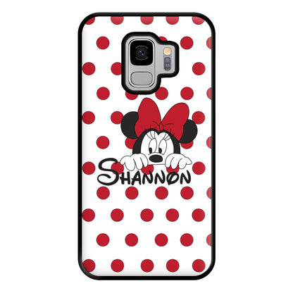 Minnie Mouse - Personalised Fairytale Phone Case for Galaxy S9 Plus