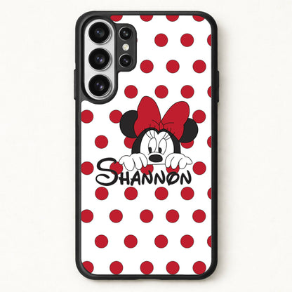 Minnie Mouse - Personalised Fairytale Phone Case for Galaxy S26 Ultra