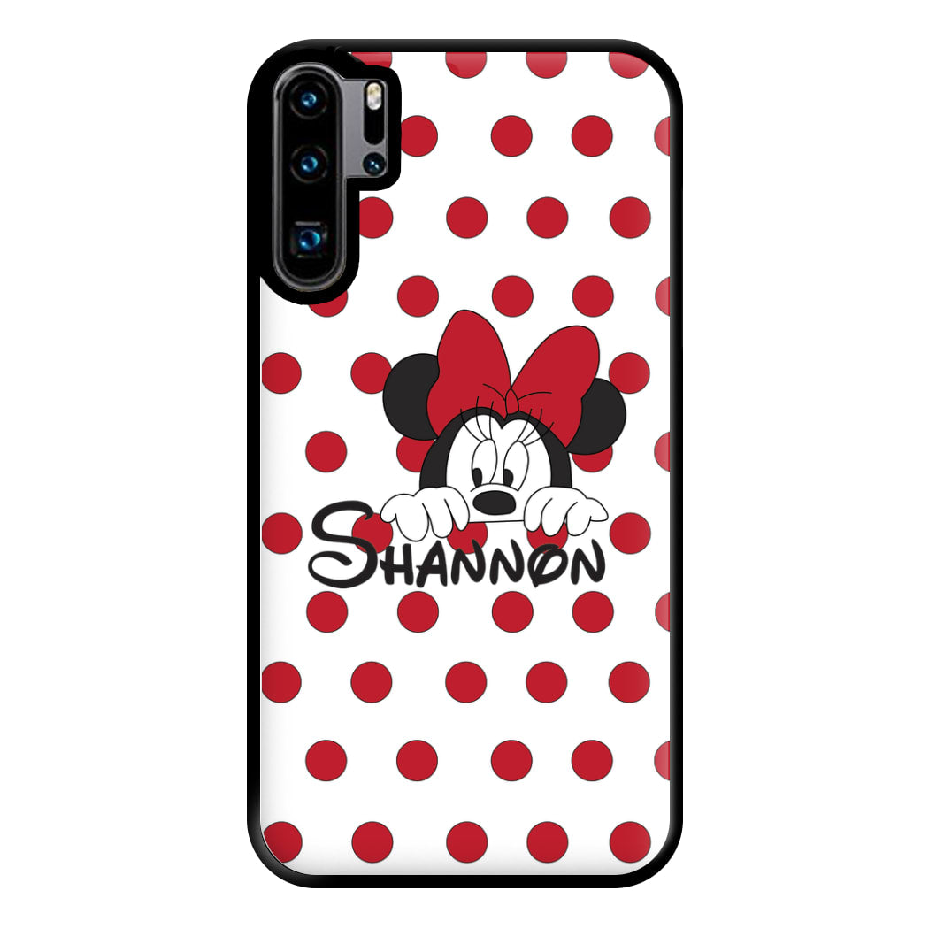 Minnie Mouse - Personalised Fairytale Phone Case for Huawei P30 Pro