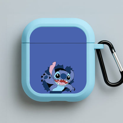 Torn Blue Alien Blue AirPods Case