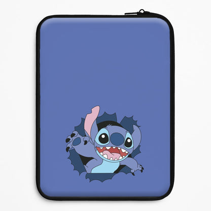 Torn Blue Alien Universal Laptop Sleeve