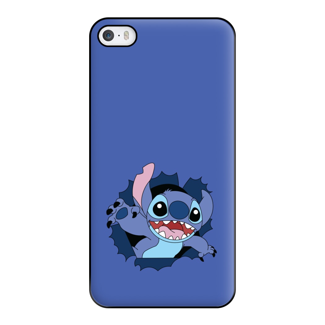 Torn Blue Alien Phone Case for iPhone 5 / 5s / SE 2016