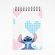 Blue Alien Hearts Notebook 4