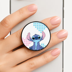 Blue Alien Hearts FunGrip