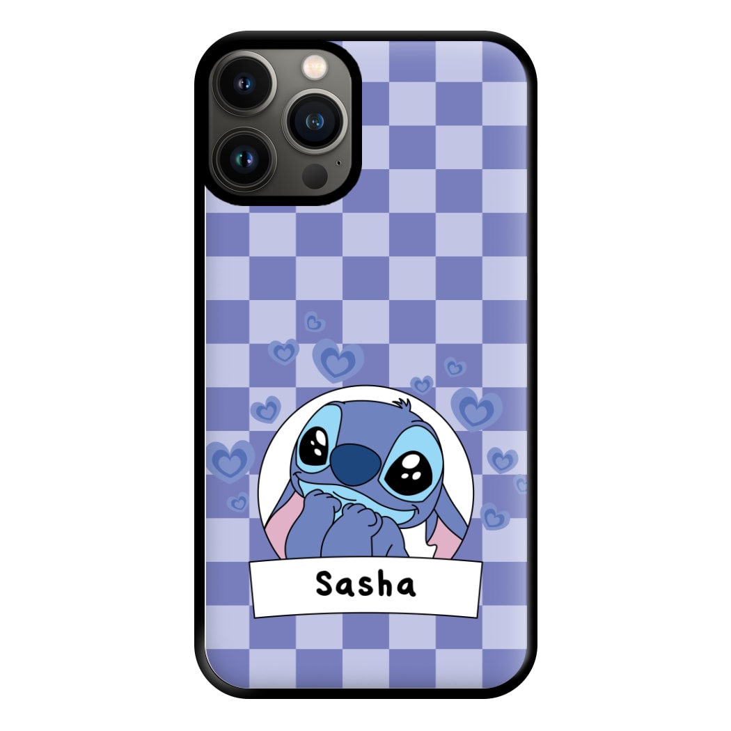 Personalised Cute Blue Alien Phone Case for iPhone 11 Pro Max