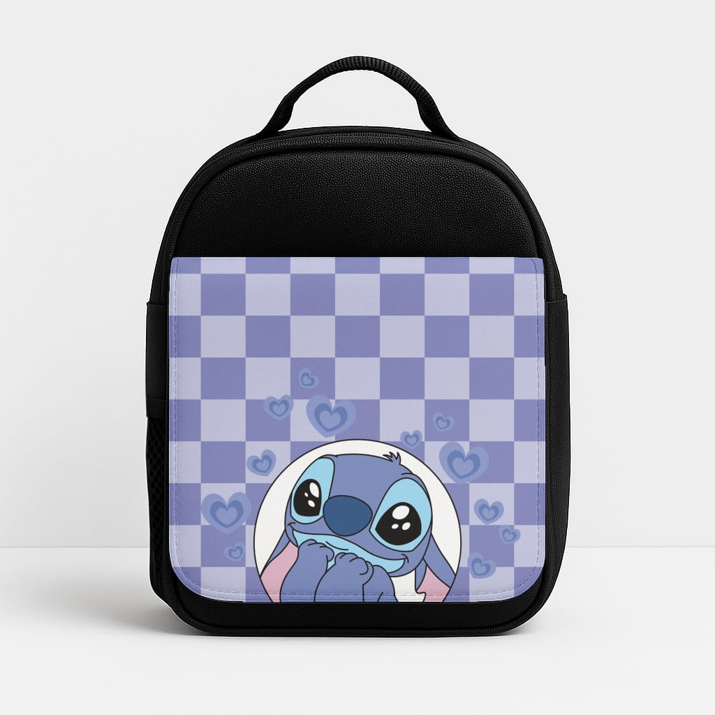 Personalised Cute Blue Alien Lunchbox