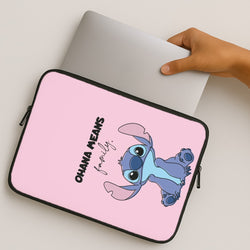 Ohana Means Family Pink MacBook Case
