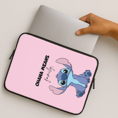 Ohana Means Family Pink MacBook Case