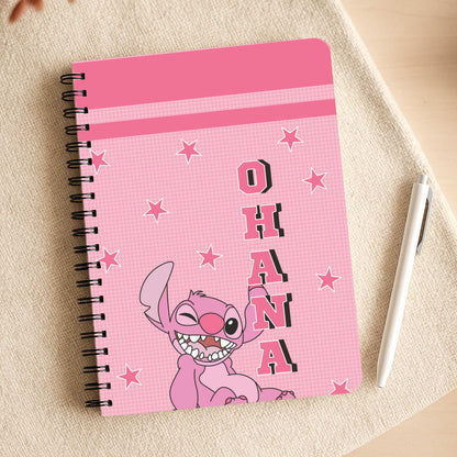 Pink Alien Ohana Notepad