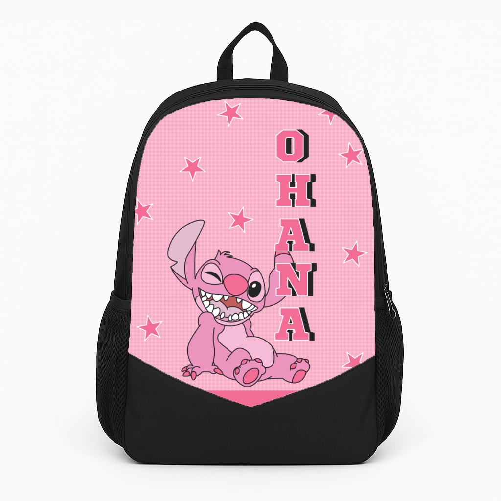 Pink Alien Ohana Backpack