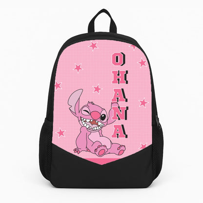Pink Alien Ohana Backpack