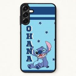 Blue Alien Ohana Phone Case for Galaxy A37