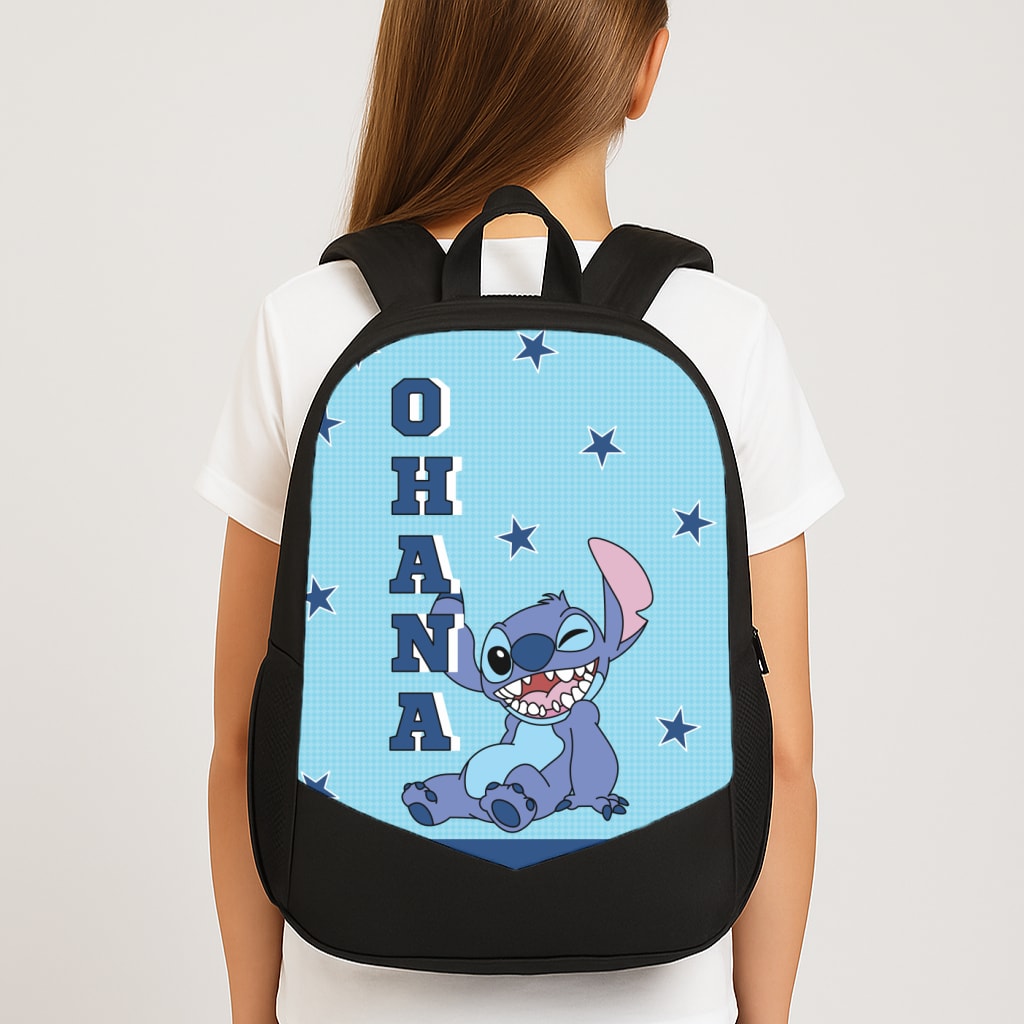 Blue Alien Ohana Backpack
