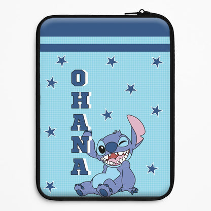 Blue Alien Ohana Universal Laptop Sleeve