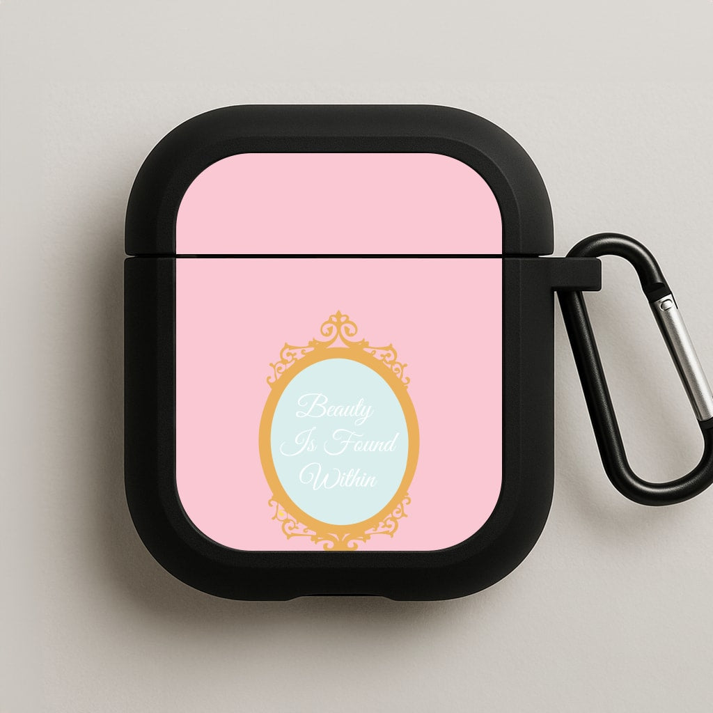 Beauty Is Found Within Mirror AirPods Case