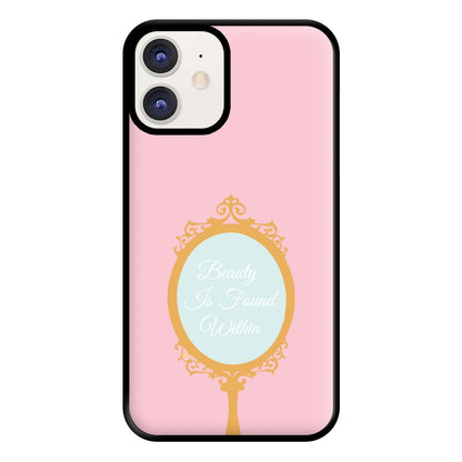 Beauty Is Found Within Mirror Phone Case for iPhone 12 / 12 Pro