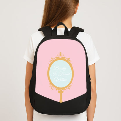 Beauty Is Found Within Mirror Backpack