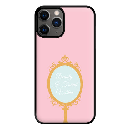 Beauty Is Found Within Mirror Phone Case for iPhone 12 Pro Max