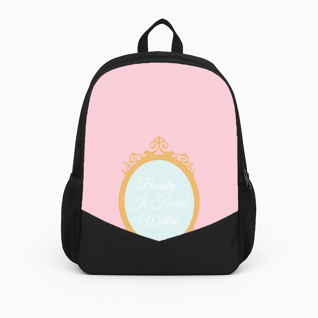 Beauty Is Found Within Mirror Backpack