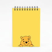 Cute Bear Leaning Notebook 4