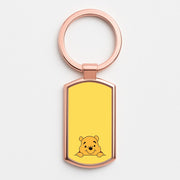 Cute Bear Leaning Luxury Keyring 4