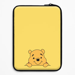 Cute Bear Leaning Universal Laptop Sleeve