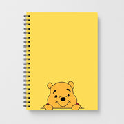 Cute Bear Leaning Notebook 1