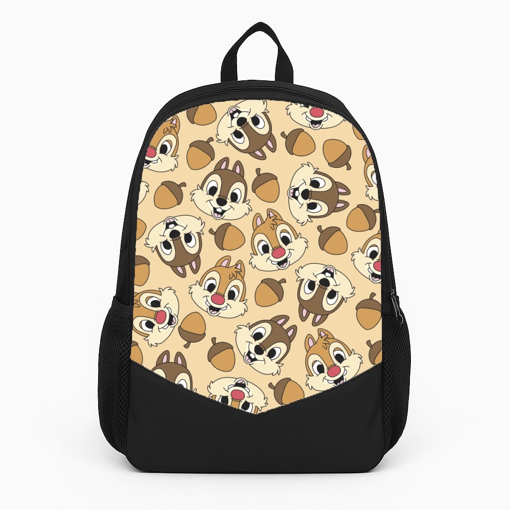 Cute Squirrels And Acorns Pattern Backpack