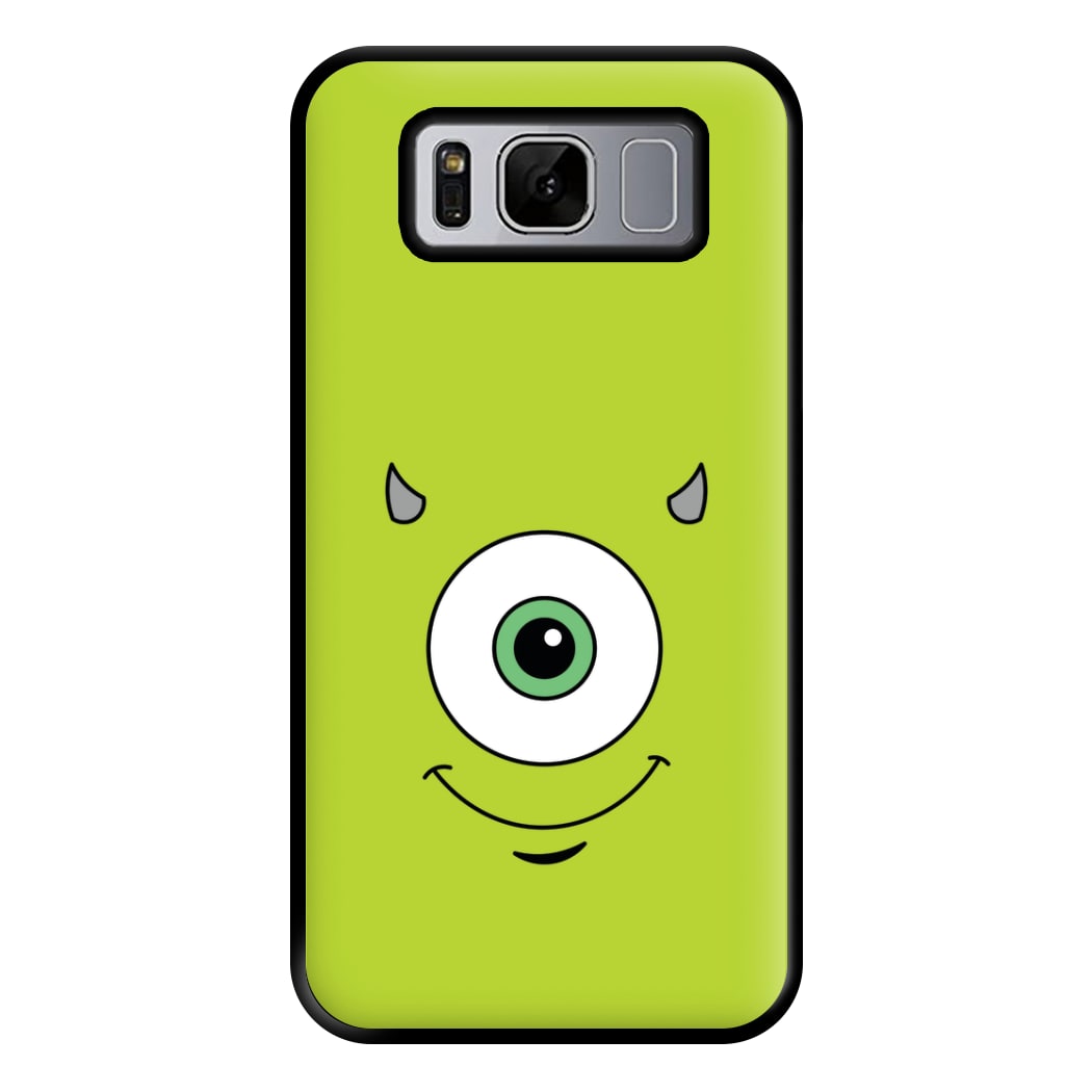 Green Monster Face Phone Case for Galaxy S8 Plus
