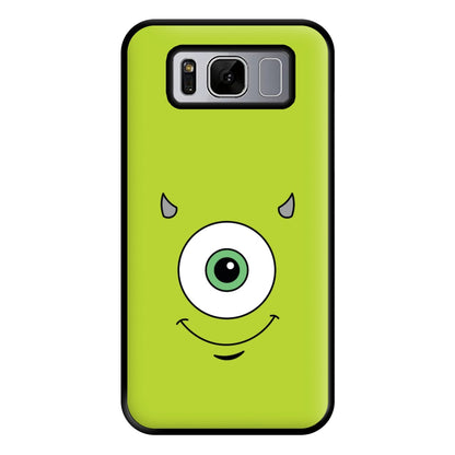 Green Monster Face Phone Case for Galaxy S8 Plus