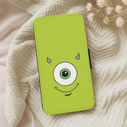 Green Monster Face Flip / Wallet Phone Case 5