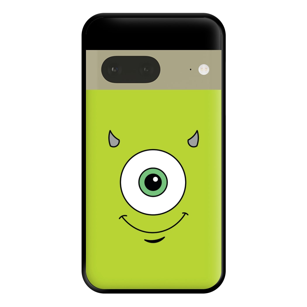 Green Monster Face Phone Case for Google Pixel 7a