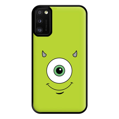 Green Monster Face Phone Case for Galaxy A41