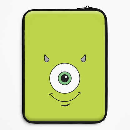 Green Monster Face Universal Laptop Sleeve