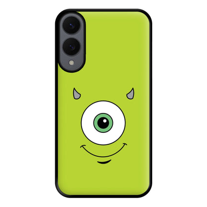 Green Monster Face Phone Case for Galaxy S25 Edge