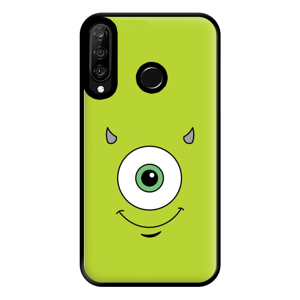 Green Monster Face Phone Case for Huawei P30 Lite