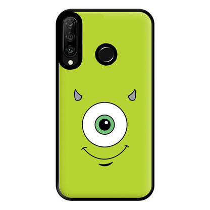 Green Monster Face Phone Case for Huawei P30 Lite