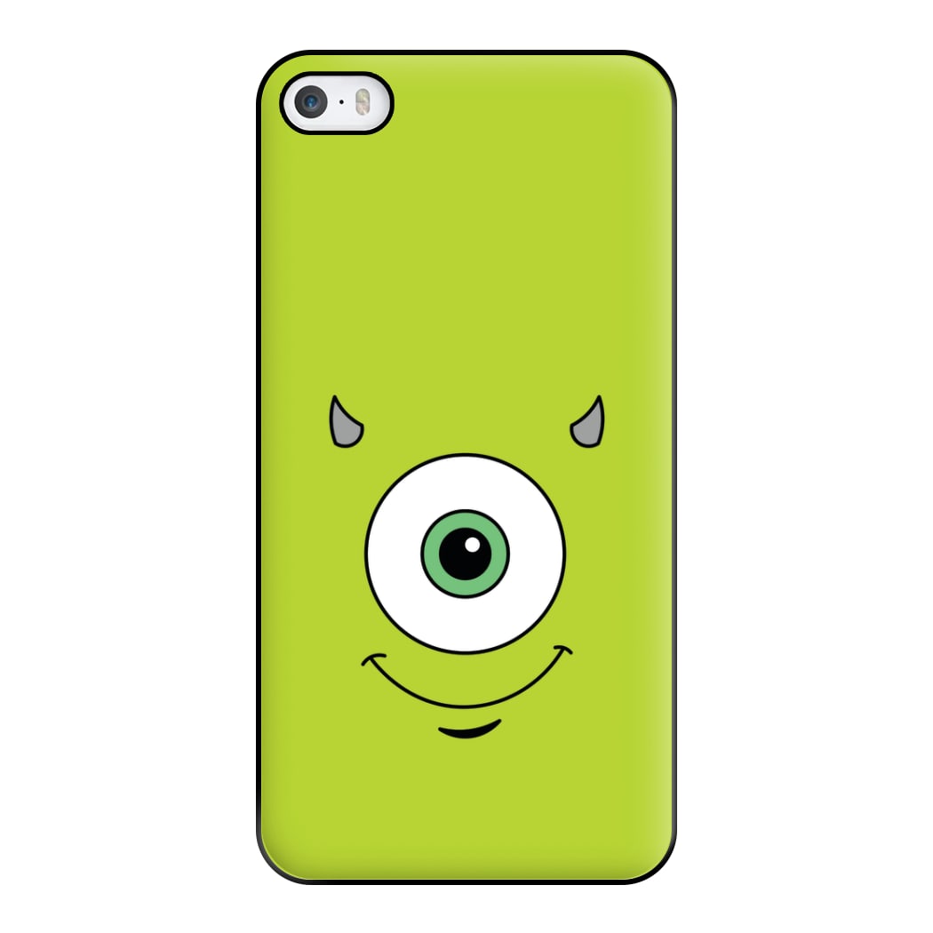 Green Monster Face Phone Case for iPhone 5 / 5s / SE 2016