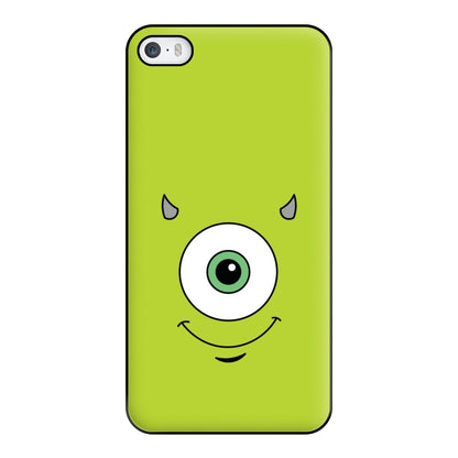 Green Monster Face Phone Case for iPhone 5 / 5s / SE 2016